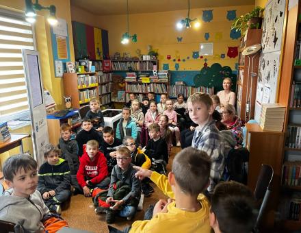 Odwiedziny klas 3 z Zespołu Szkół w Gilowicach